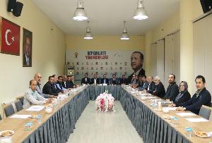MAHALLE BAŞKANLARI TOPLANTISI